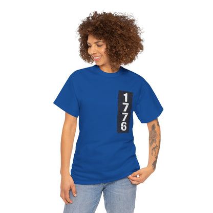 1776 Patriotic T-Shirt — Minimal USA Est. 1776 Freedom Tee