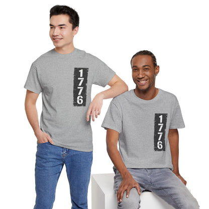 1776 Patriotic T-Shirt — Minimal USA Est. 1776 Freedom Tee