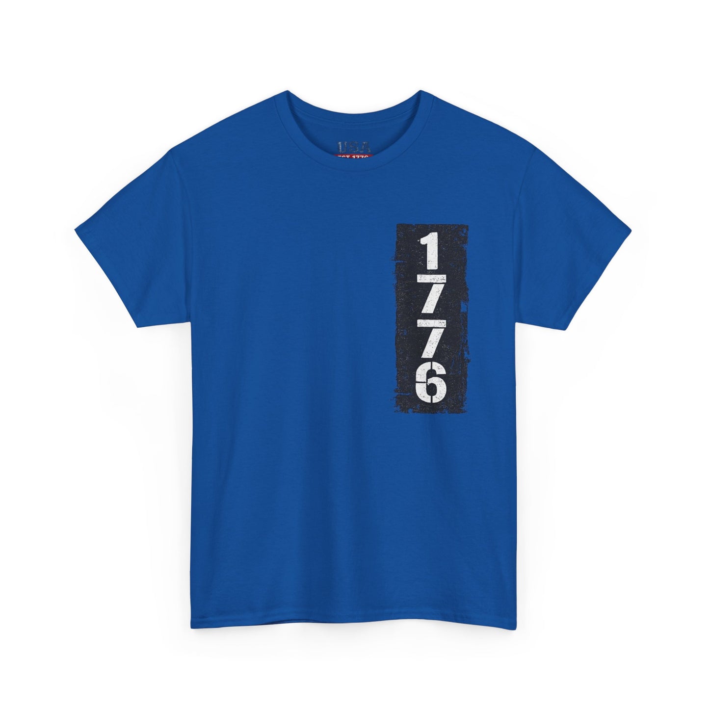1776 Patriotic T-Shirt — Minimal USA Est. 1776 Freedom Tee