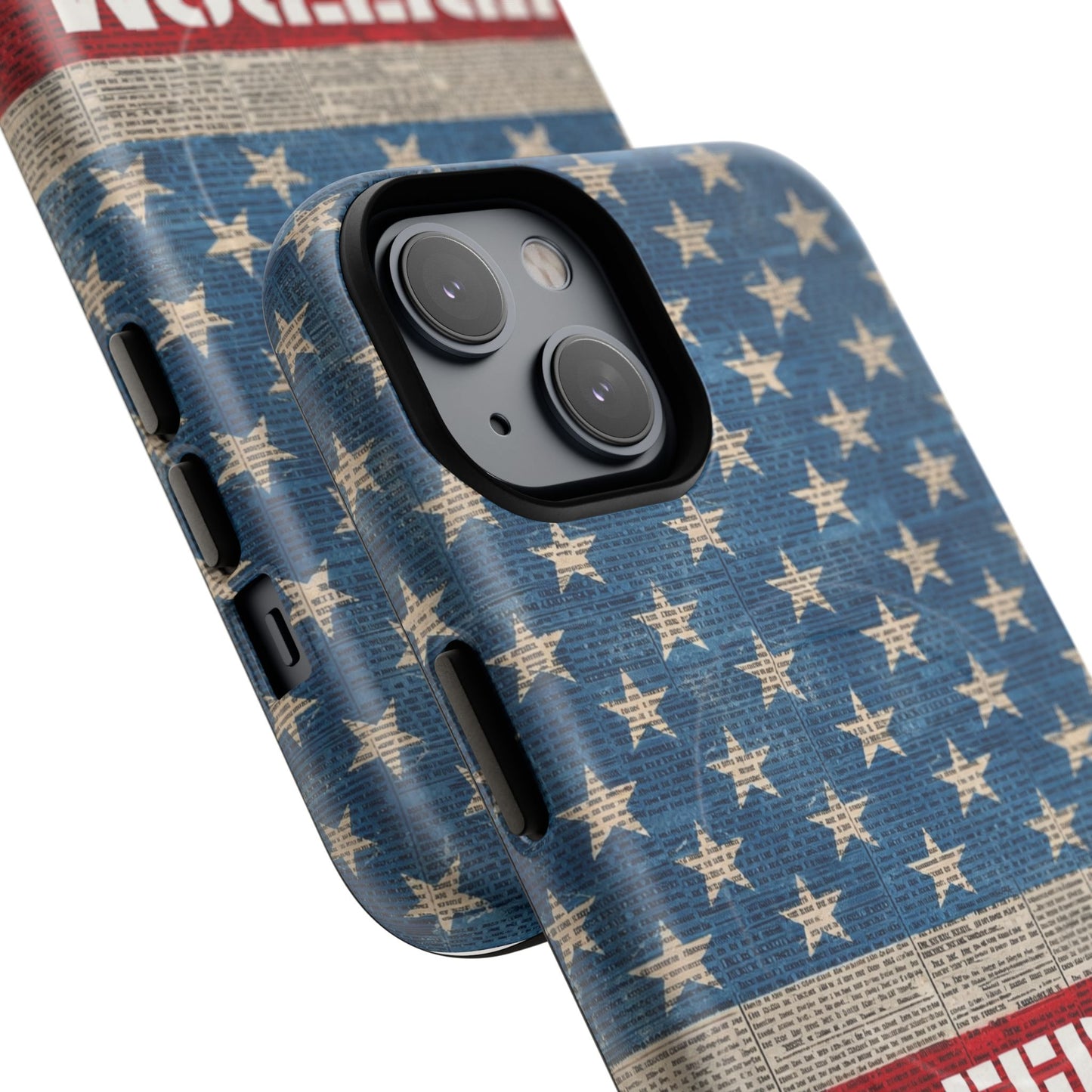 Freedom American Flag iPhone Case — Tough Magnetic Protective Case