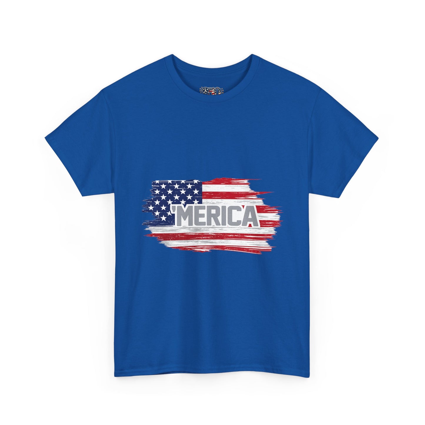 ‘Merica - Distressed America Flag T-Shirt — Vintage Patriotic USA Tee
