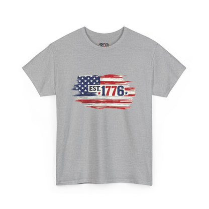 T-shirt - American Flag with 1776 Ripping Through - 250th Limited Series