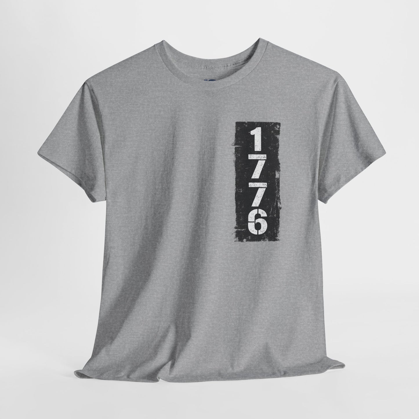 1776 Patriotic T-Shirt — Minimal USA Est. 1776 Freedom Tee
