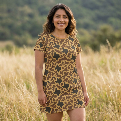 Texas Desert Camo T-Shirt Dress
