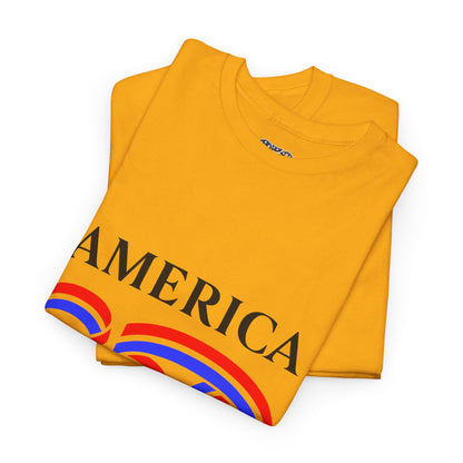 America 250 Anniversary Tee over ‘1776–2026' Patriotic Chest Print - 250th Limited Series