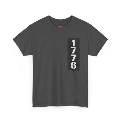 1776 Patriotic T-Shirt — Minimal USA Est. 1776 Freedom Tee
