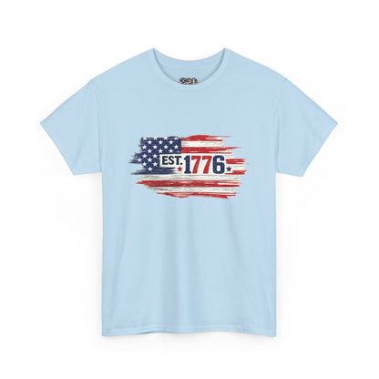 T-shirt - American Flag with 1776 Ripping Through - 250th Limited Series