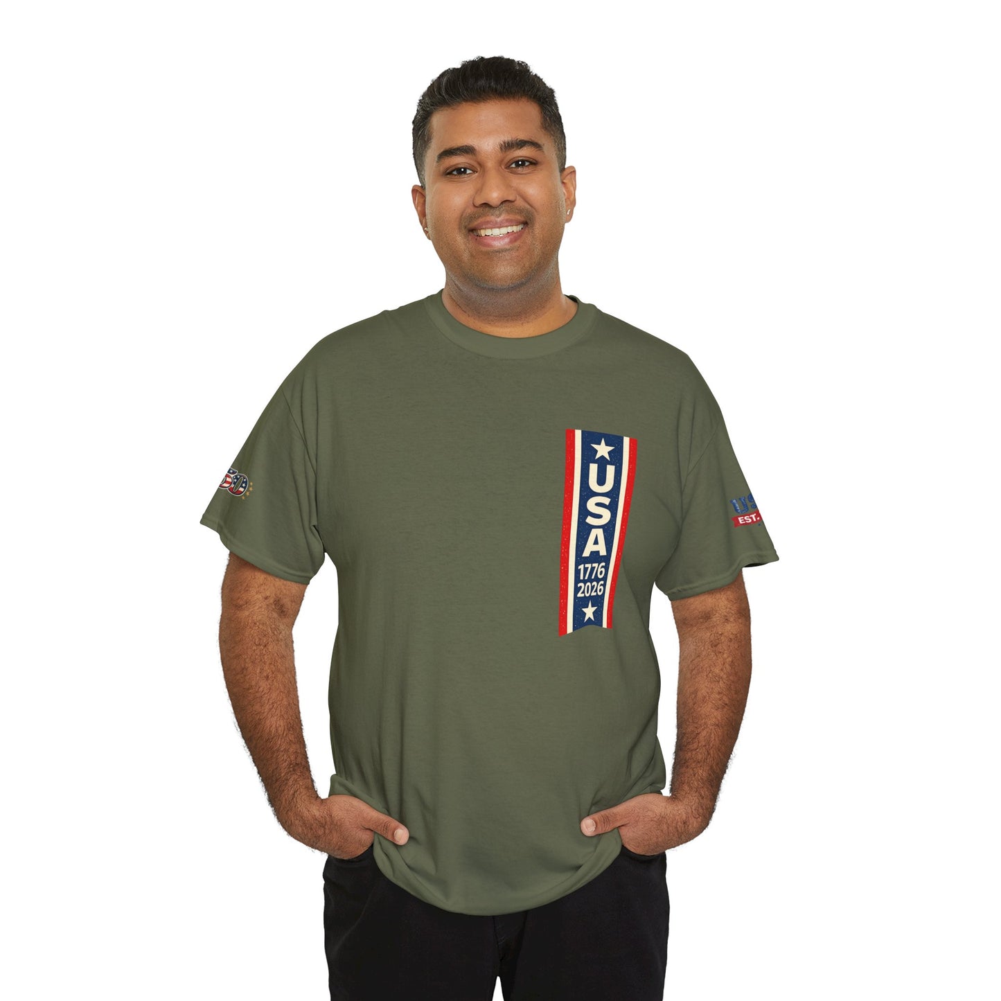 USA 250th Anniversary T-Shirt - Celebrating America 1776–2026 Patriotic Tee - 250th Limited Series