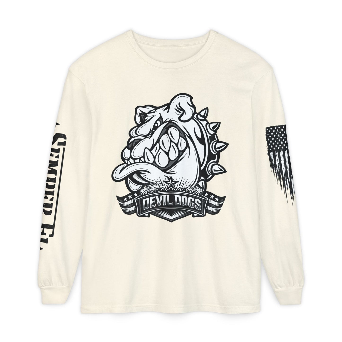Devil Dog Vintage Grit Long Sleeve Tee - Vintage Grit Edition