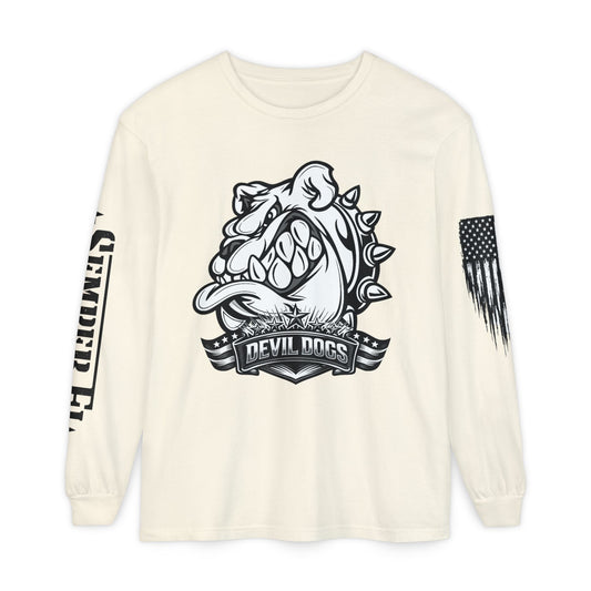 Devil Dog Vintage Grit Long Sleeve Tee - Vintage Grit Edition
