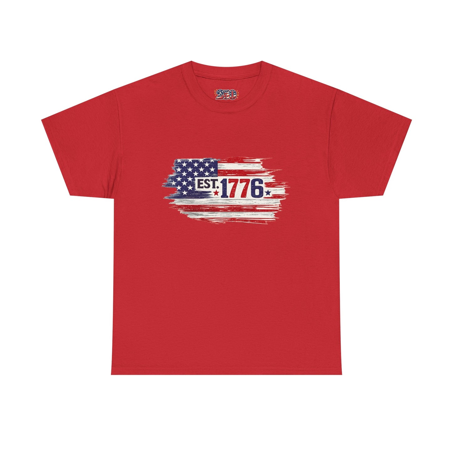T-shirt - American Flag with 1776 Ripping Through - 250th Limited Series