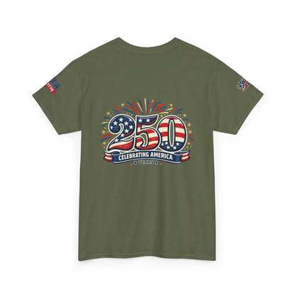 USA 250th Anniversary T-Shirt - Celebrating America 1776–2026 Patriotic Tee - 250th Limited Series