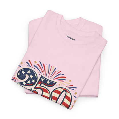 America 250 Patriotic T-Shirt — 250 Red White & Blue Celebration Tee