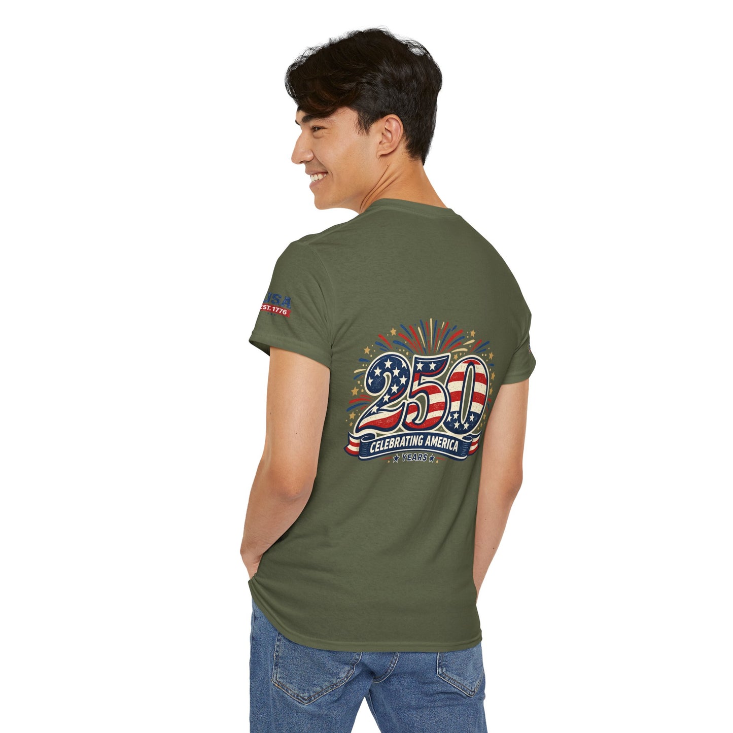 USA 250th Anniversary T-Shirt - Celebrating America 1776–2026 Patriotic Tee - 250th Limited Series