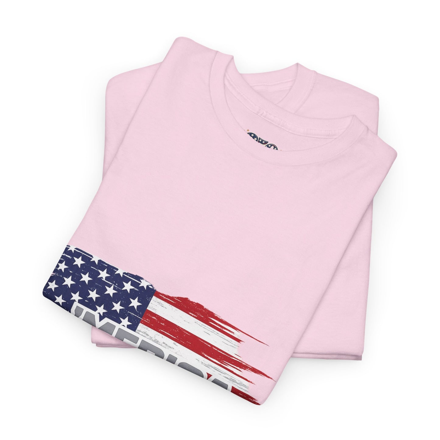 ‘Merica - Distressed America Flag T-Shirt — Vintage Patriotic USA Tee