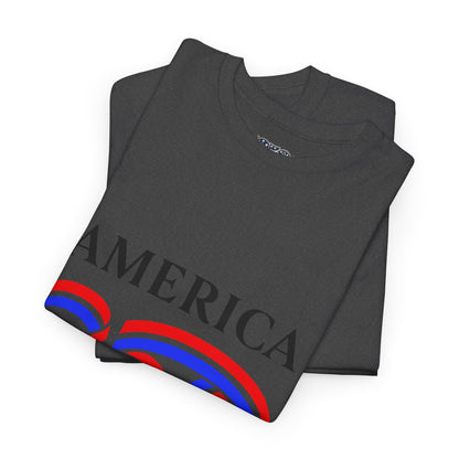 America 250 Anniversary Tee over ‘1776–2026' Patriotic Chest Print - 250th Limited Series