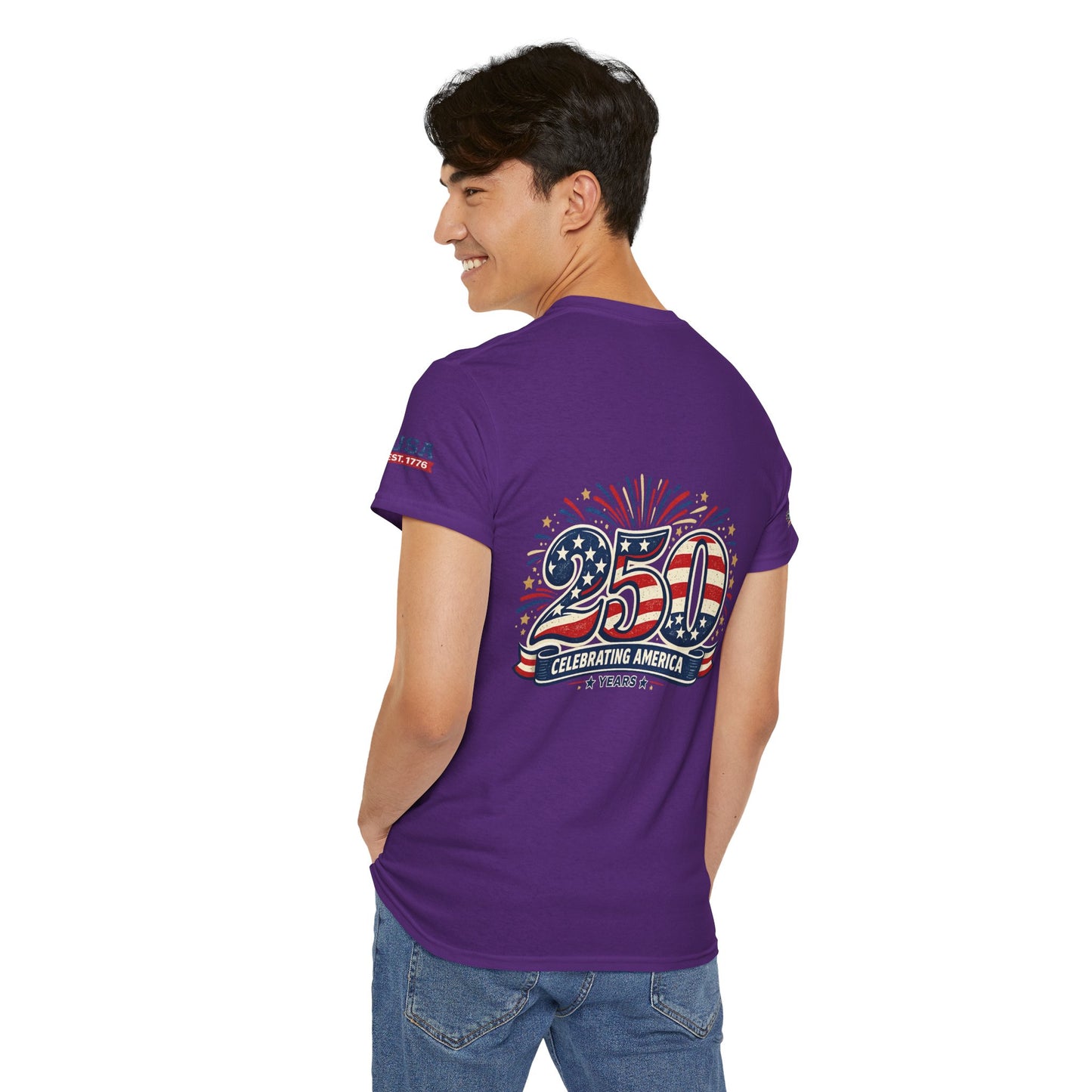 USA 250th Anniversary T-Shirt - Celebrating America 1776–2026 Patriotic Tee - 250th Limited Series