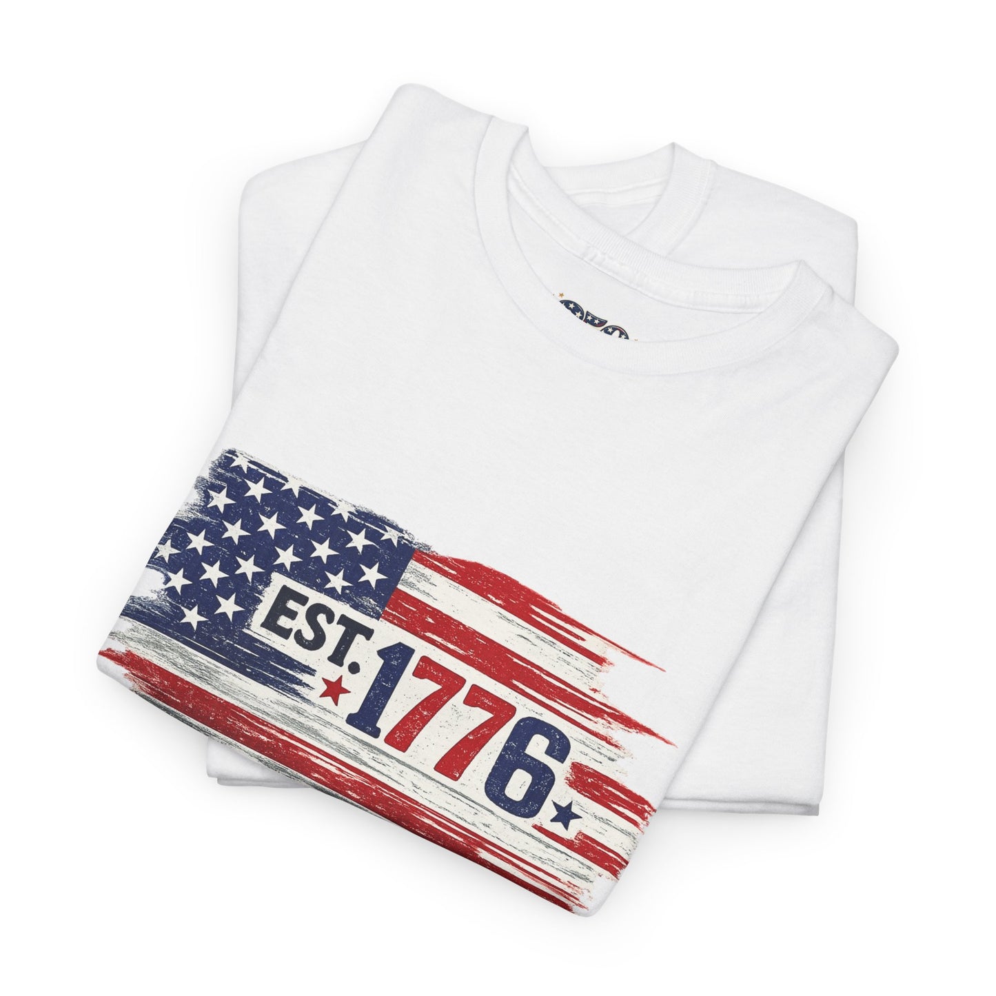 T-shirt - American Flag with 1776 Ripping Through - 250th Limited Series