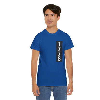 1776 Patriotic T-Shirt — Minimal USA Est. 1776 Freedom Tee