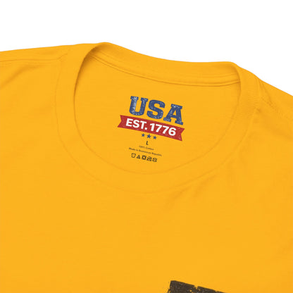 1776 Patriotic T-Shirt — Minimal USA Est. 1776 Freedom Tee