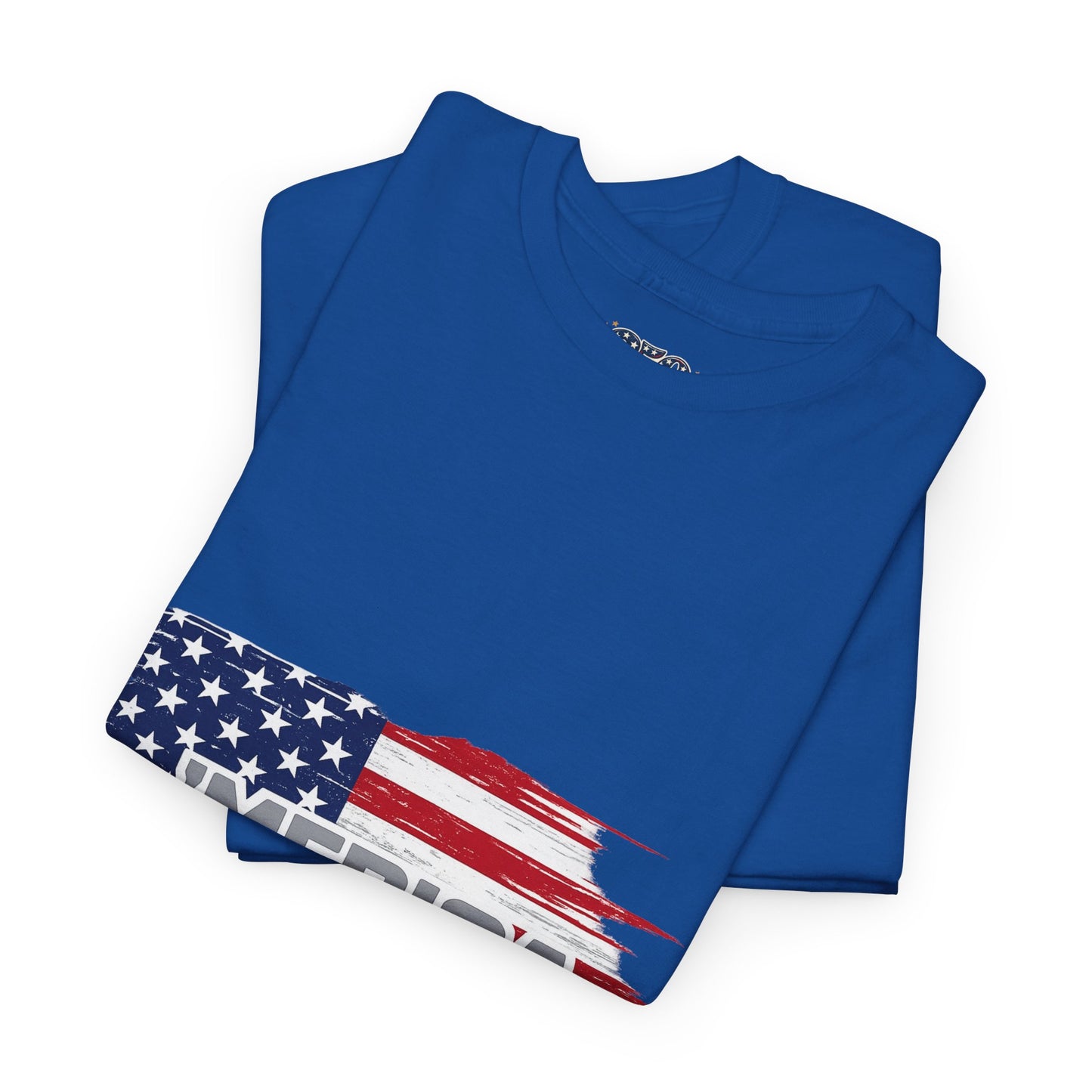 ‘Merica - Distressed America Flag T-Shirt — Vintage Patriotic USA Tee