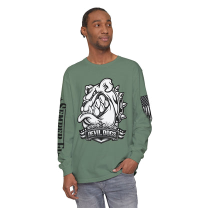 Devil Dog Vintage Grit Long Sleeve Tee - Vintage Grit Edition