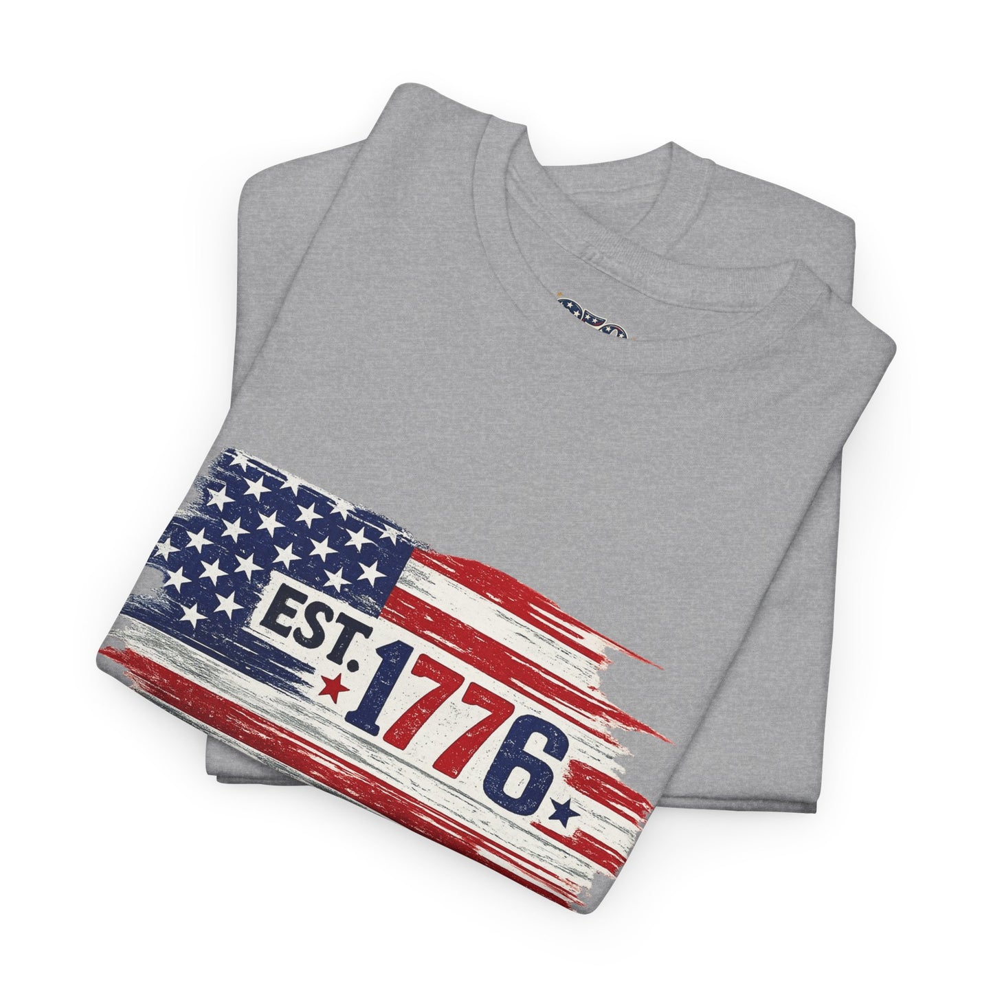 T-shirt - American Flag with 1776 Ripping Through - 250th Limited Series