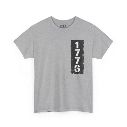 1776 Patriotic T-Shirt — Minimal USA Est. 1776 Freedom Tee