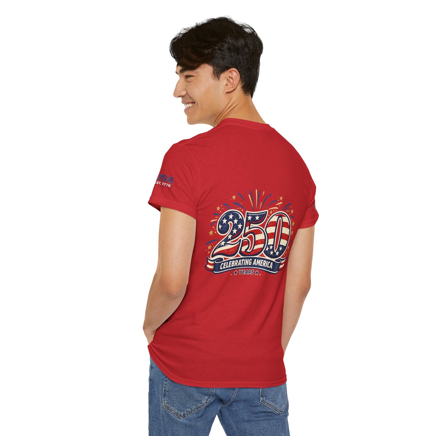 USA 250th Anniversary T-Shirt - Celebrating America 1776–2026 Patriotic Tee - 250th Limited Series