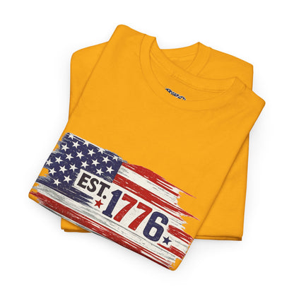 T-shirt - American Flag with 1776 Ripping Through - 250th Limited Series