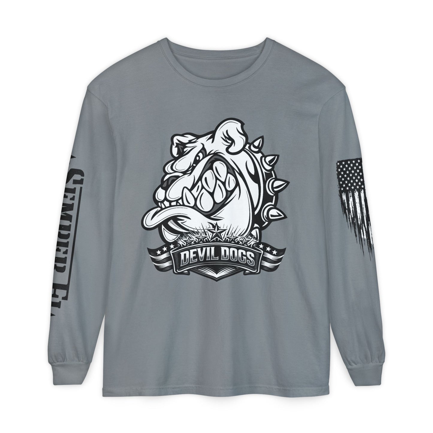 Devil Dog Vintage Grit Long Sleeve Tee - Vintage Grit Edition