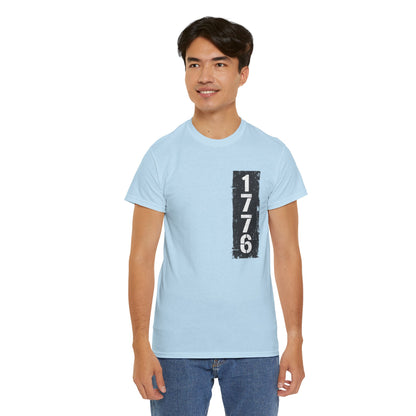 1776 Patriotic T-Shirt — Minimal USA Est. 1776 Freedom Tee