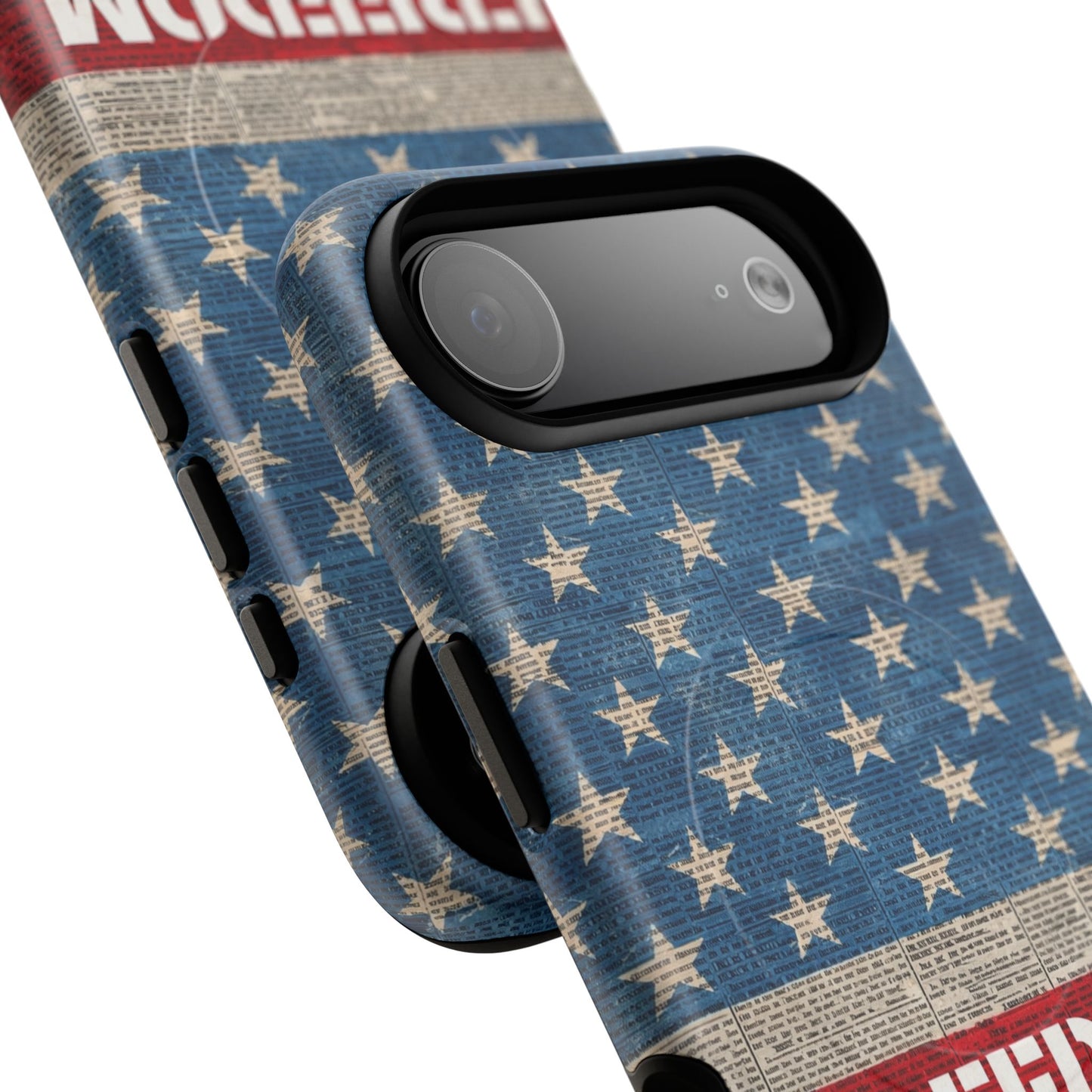Freedom American Flag iPhone Case — Tough Magnetic Protective Case