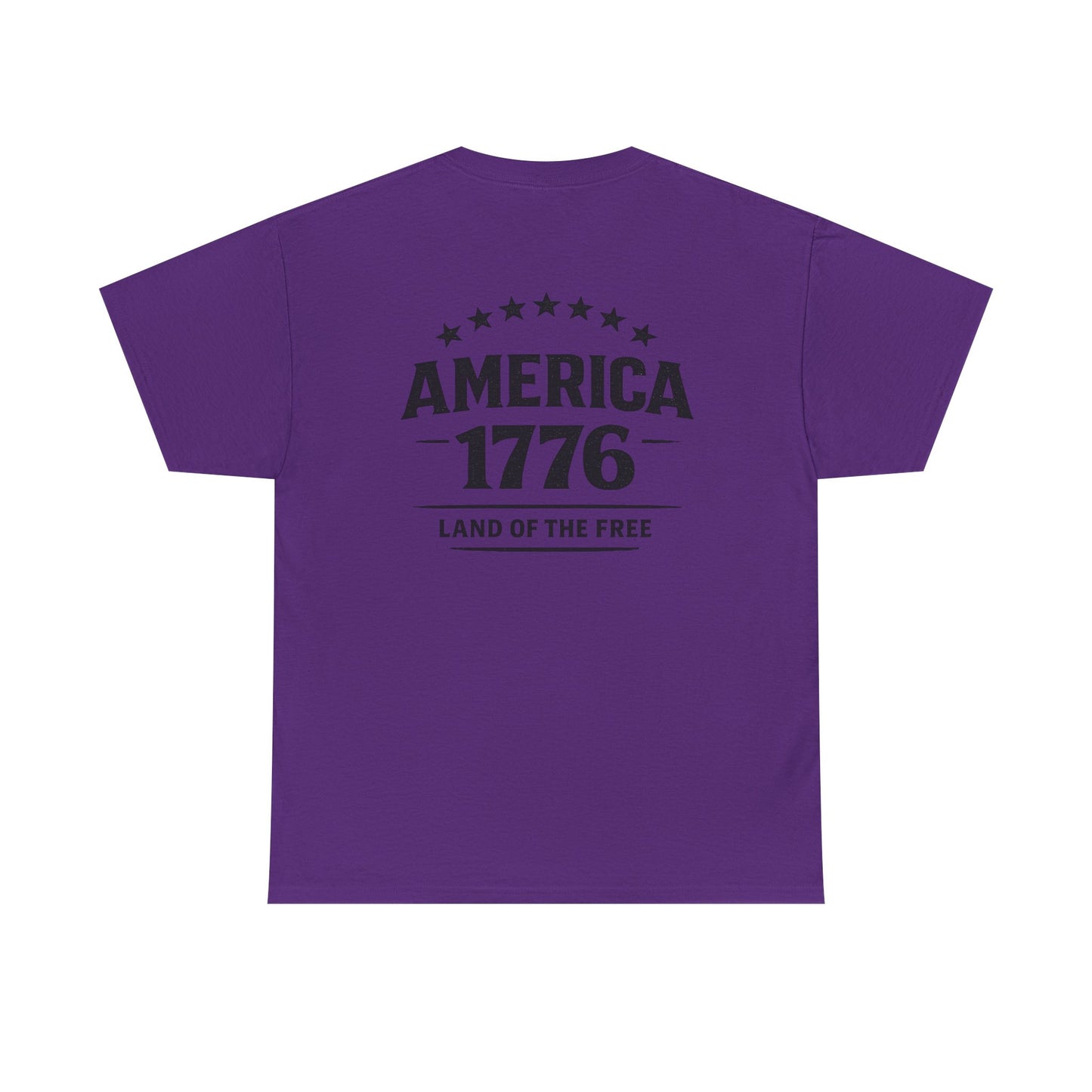 America 1776 T-Shirt — Land of the Free Patriotic Tee