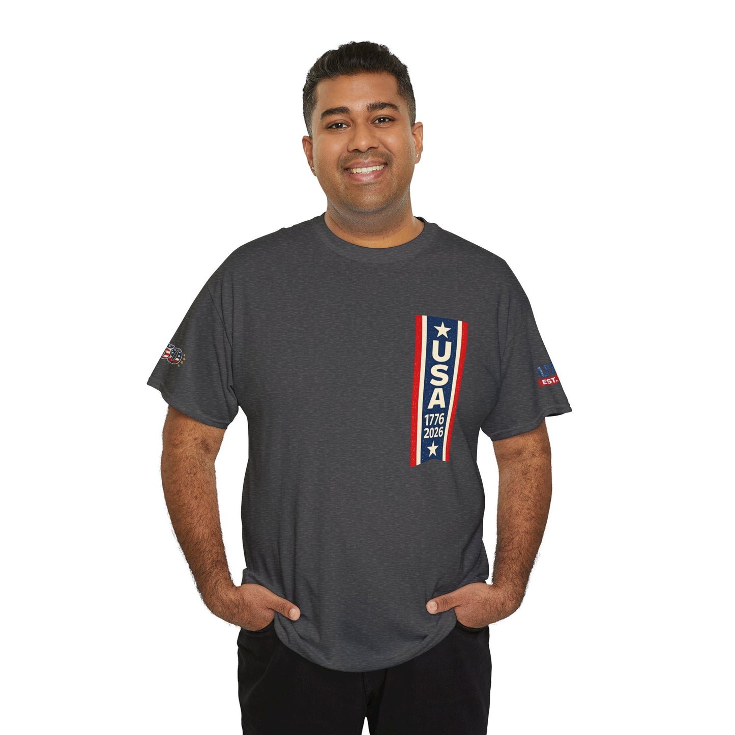 USA 250th Anniversary T-Shirt - Celebrating America 1776–2026 Patriotic Tee - 250th Limited Series