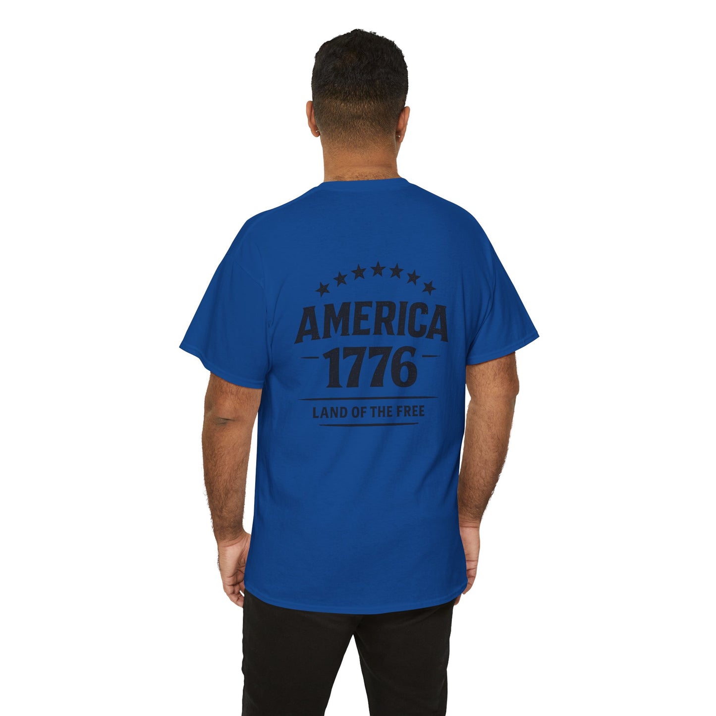 America 1776 T-Shirt — Land of the Free Patriotic Tee