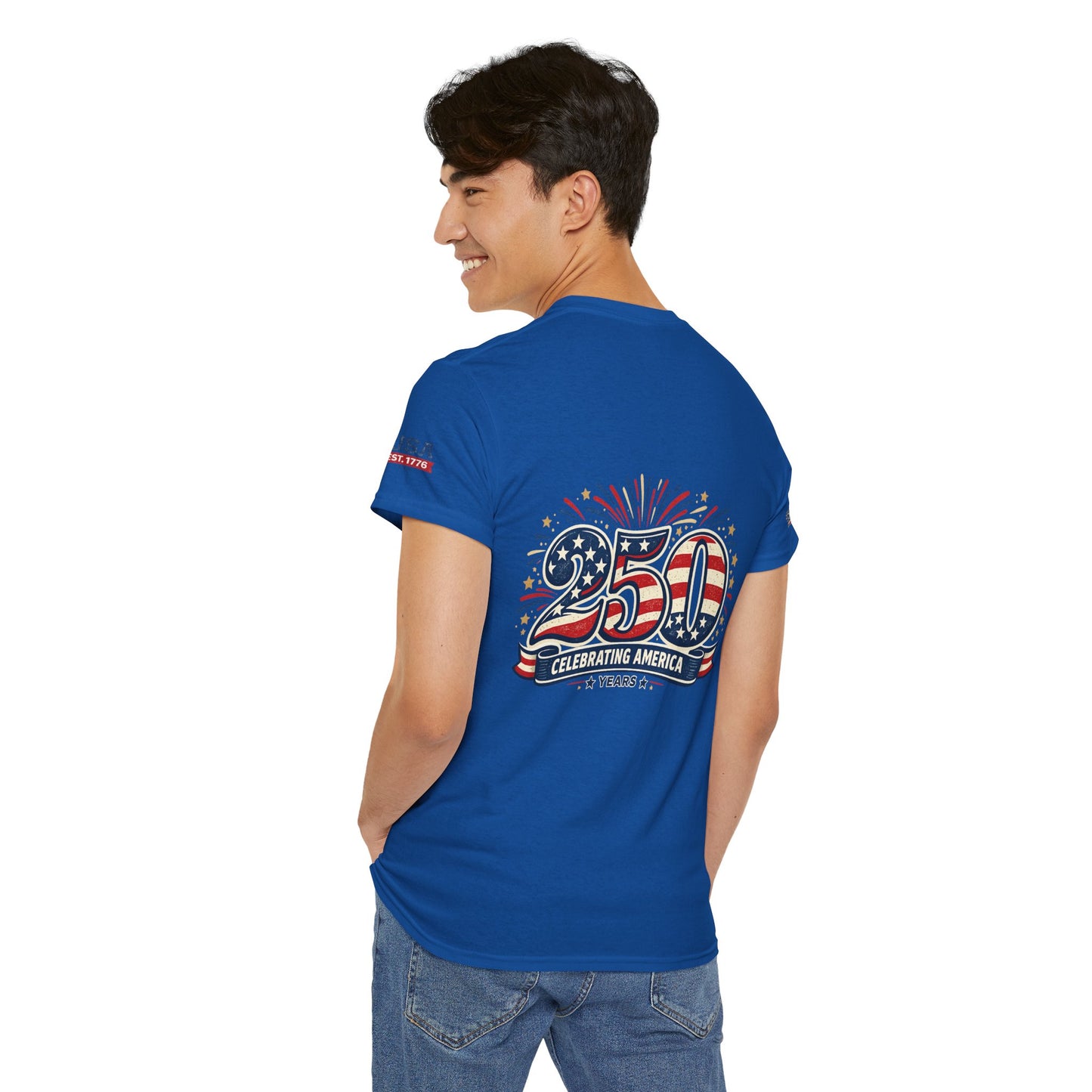 USA 250th Anniversary T-Shirt - Celebrating America 1776–2026 Patriotic Tee - 250th Limited Series