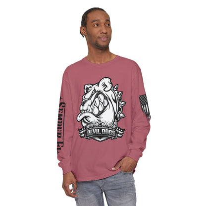 Devil Dog Vintage Grit Long Sleeve Tee - Vintage Grit Edition