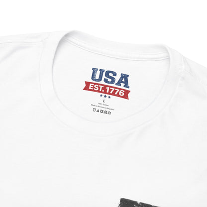 1776 Patriotic T-Shirt — Minimal USA Est. 1776 Freedom Tee