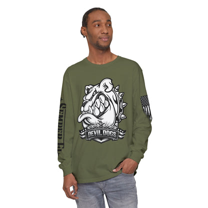 Devil Dog Vintage Grit Long Sleeve Tee - Vintage Grit Edition