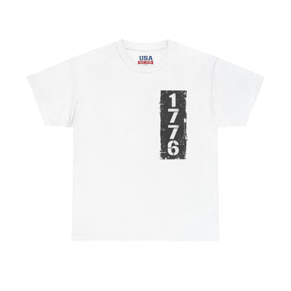 1776 Patriotic T-Shirt — Minimal USA Est. 1776 Freedom Tee
