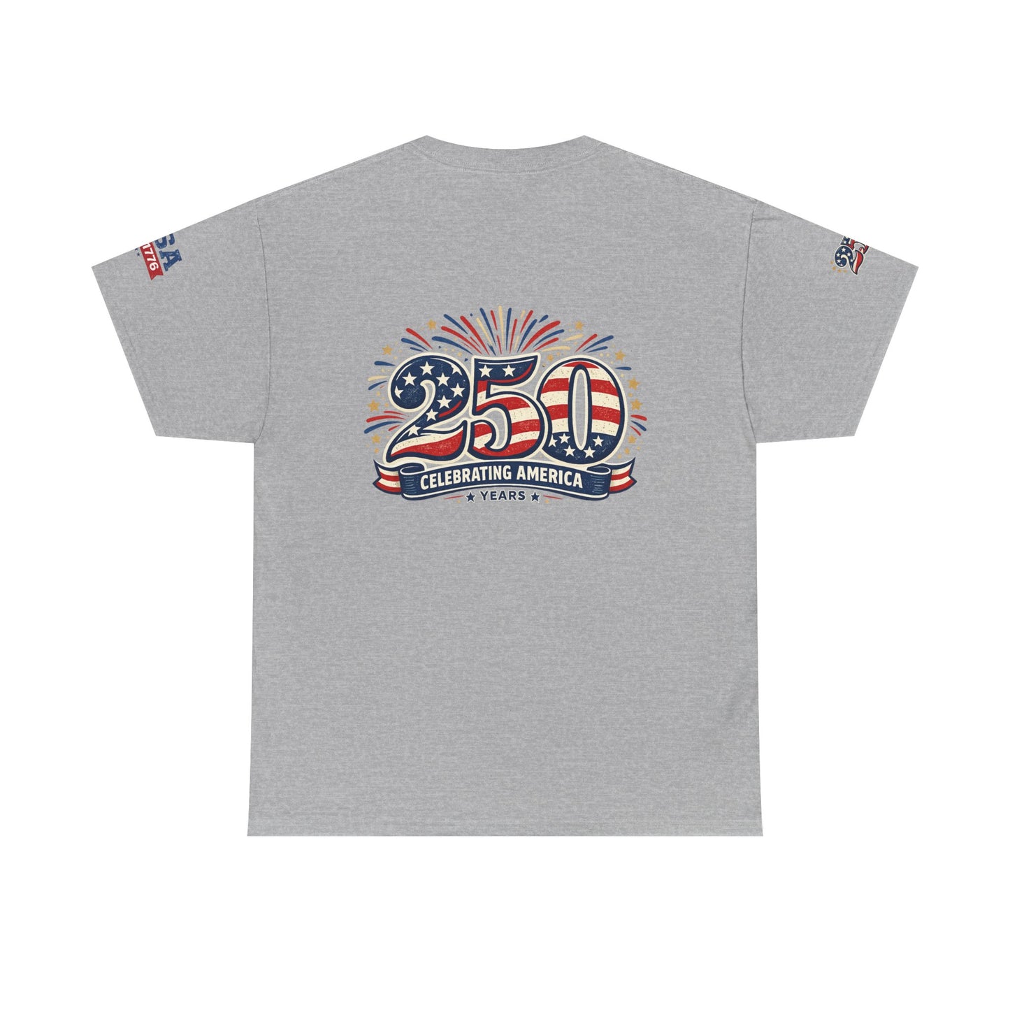 USA 250th Anniversary T-Shirt - Celebrating America 1776–2026 Patriotic Tee - 250th Limited Series