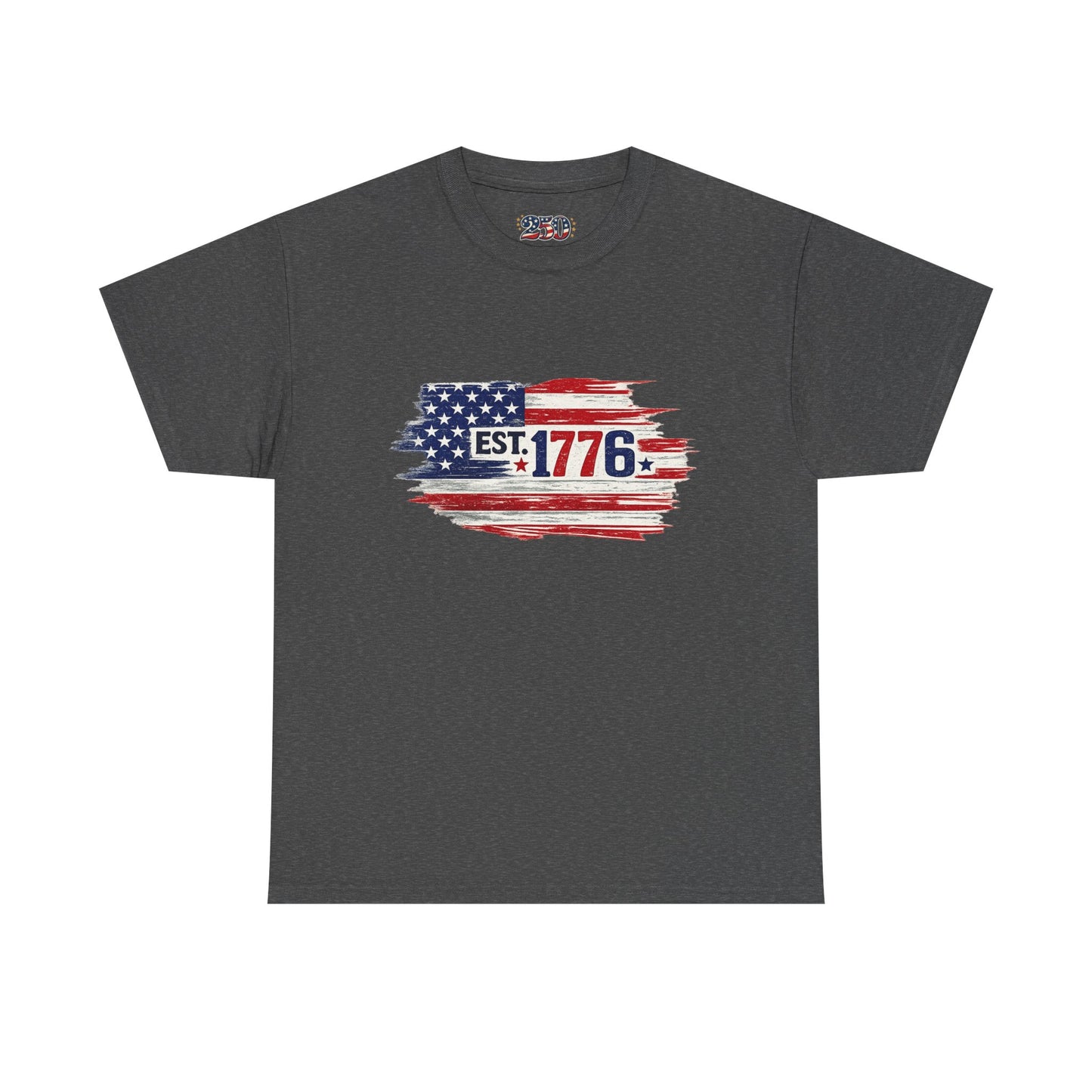 T-shirt - American Flag with 1776 Ripping Through - 250th Limited Series