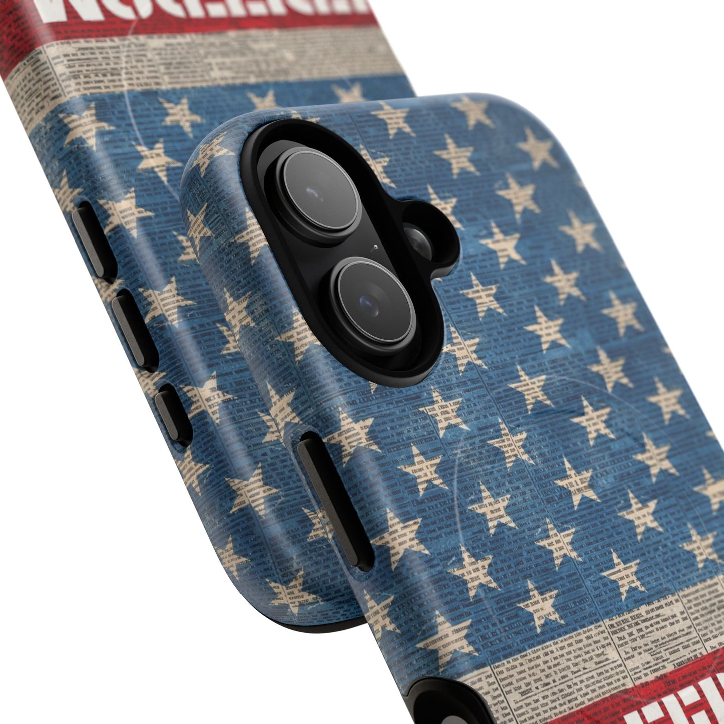 Freedom American Flag iPhone Case — Tough Magnetic Protective Case