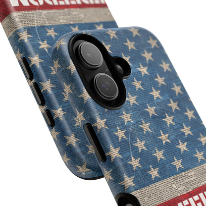 Freedom American Flag iPhone Case — Tough Magnetic Protective Case
