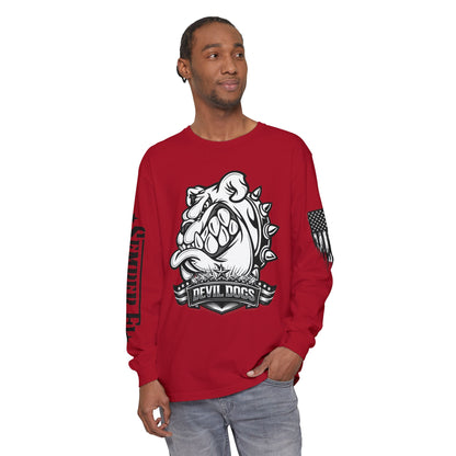 Devil Dog Vintage Grit Long Sleeve Tee - Vintage Grit Edition
