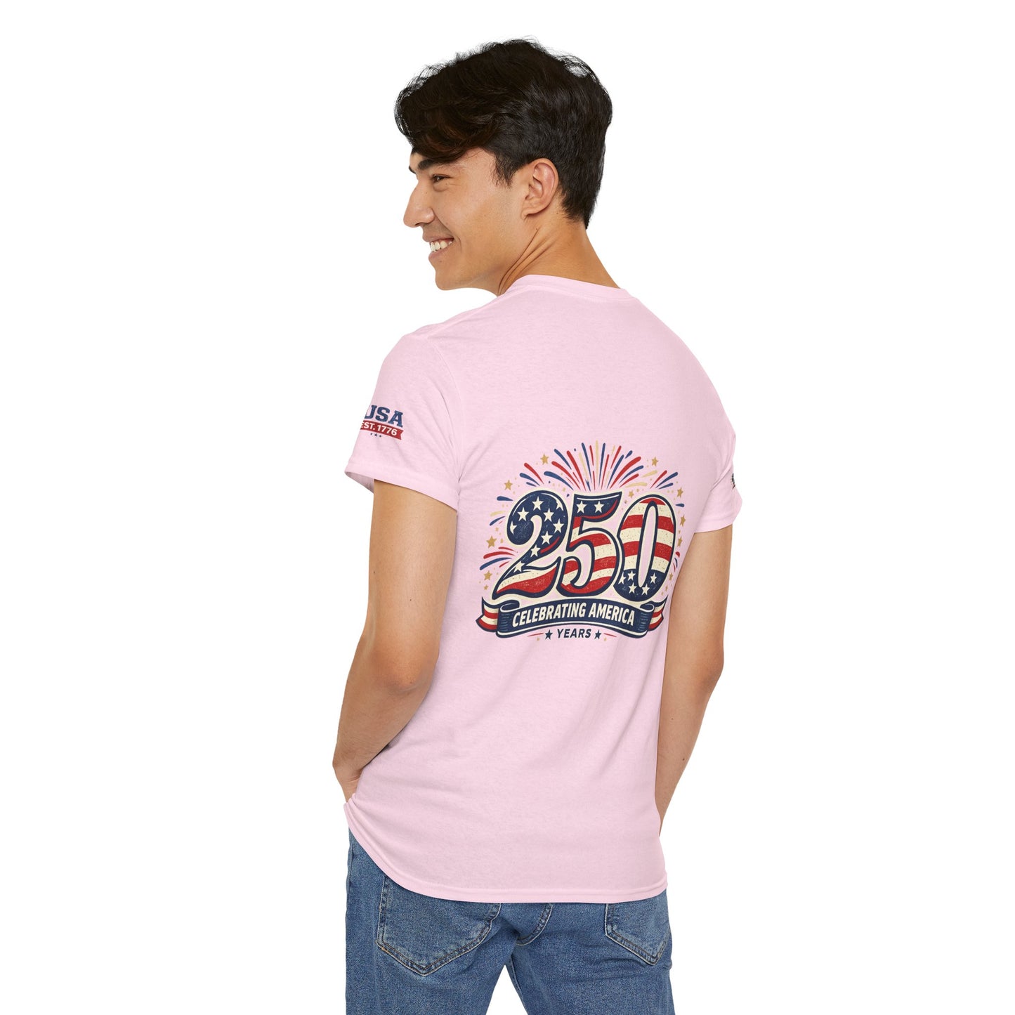 USA 250th Anniversary T-Shirt - Celebrating America 1776–2026 Patriotic Tee - 250th Limited Series