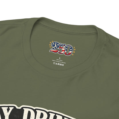 Day Drinking with Abe Lincoln Patriotic T-Shirt - 250th limited series