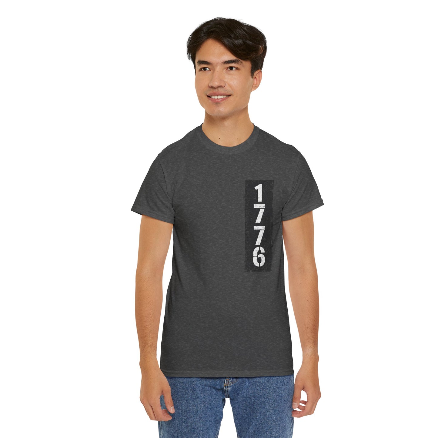 1776 Patriotic T-Shirt — Minimal USA Est. 1776 Freedom Tee