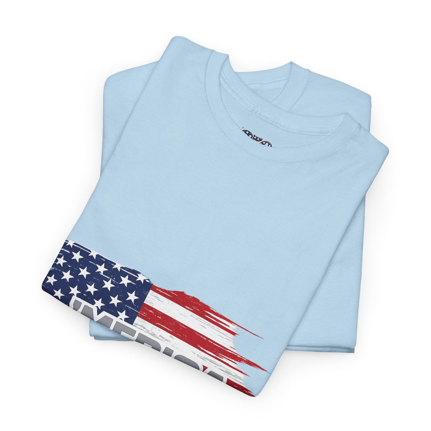 ‘Merica - Distressed America Flag T-Shirt — Vintage Patriotic USA Tee